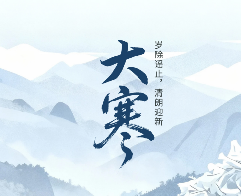 二十四節(jié)氣·鑒謠時(shí) | 大寒：歲除謠止，清朗迎新